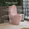 Pink Rose Eco-Friendly Comfort Toilet
