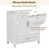 Charming Retro Bathroom Vanity with Soft Close Doors
