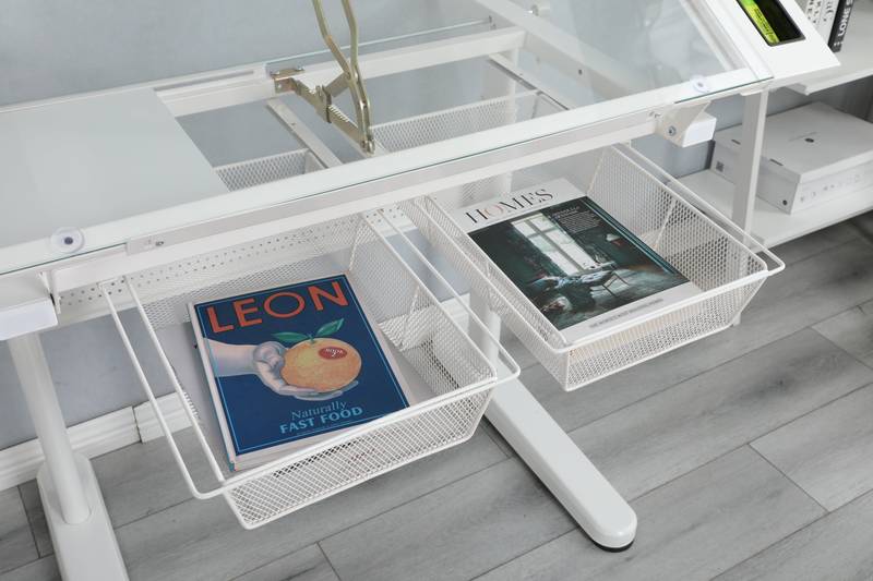 Artisan Drafting Table Set with Stool