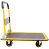 Versatile Heavy-Duty Folding Dolly in Black and Yellow