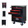 Rolling Tool Cart with Stainless Steel Top – Smart Storage for Garage & Workshop