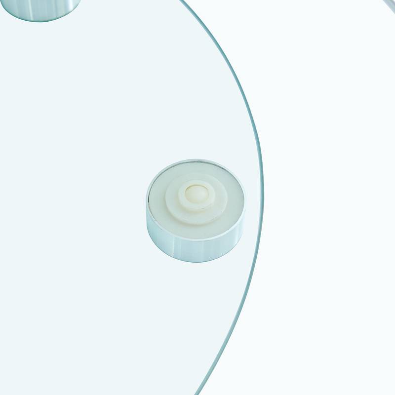 Spin & Store: Double-Layer Glass Organizer
