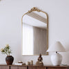 Vintage Arched Floor Mirror