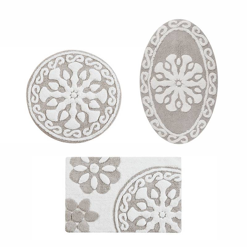 Cozy Medallion Bath Mat