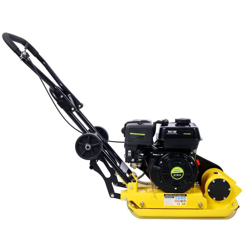 PowerMax Plate Compactor with Wheels - EPA Compliant Vibration Force
