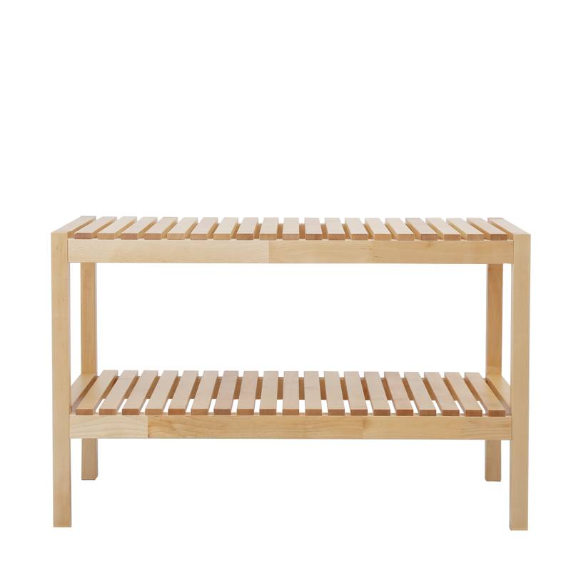 Birch Shoe Storage Bench - Sturdy & Stylish Organizer for Any Space