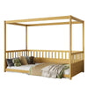 Cozy Canopy Twin Bed for Kids