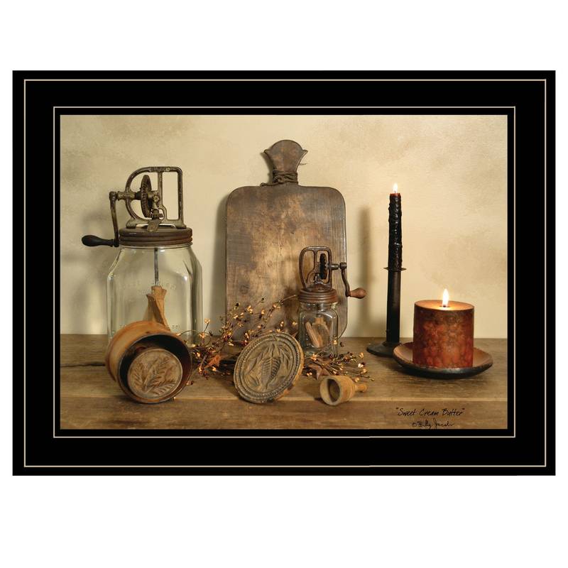 Sweet Cream Butter Framed Art by Billy Jacobs