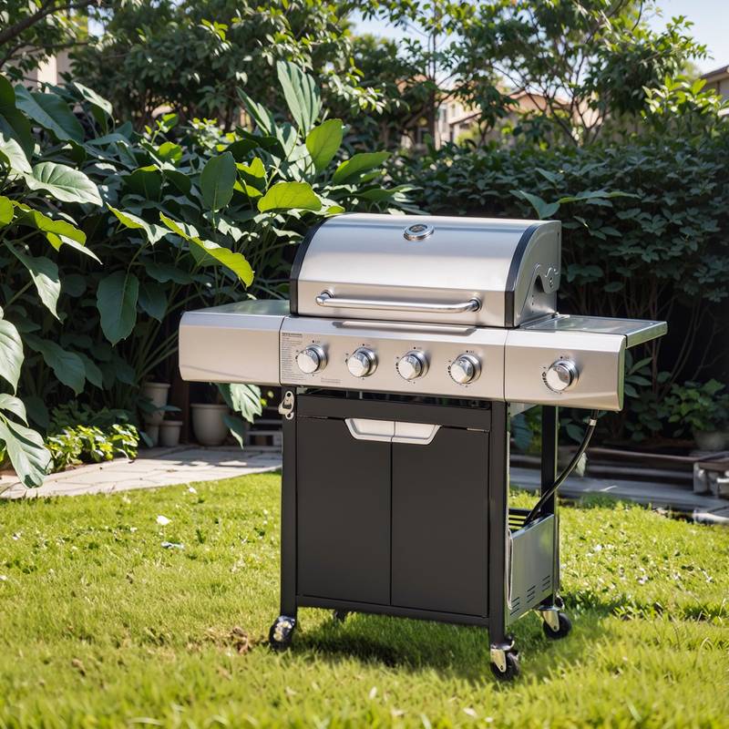 SizzlePro Outdoor 4-Burner Grill