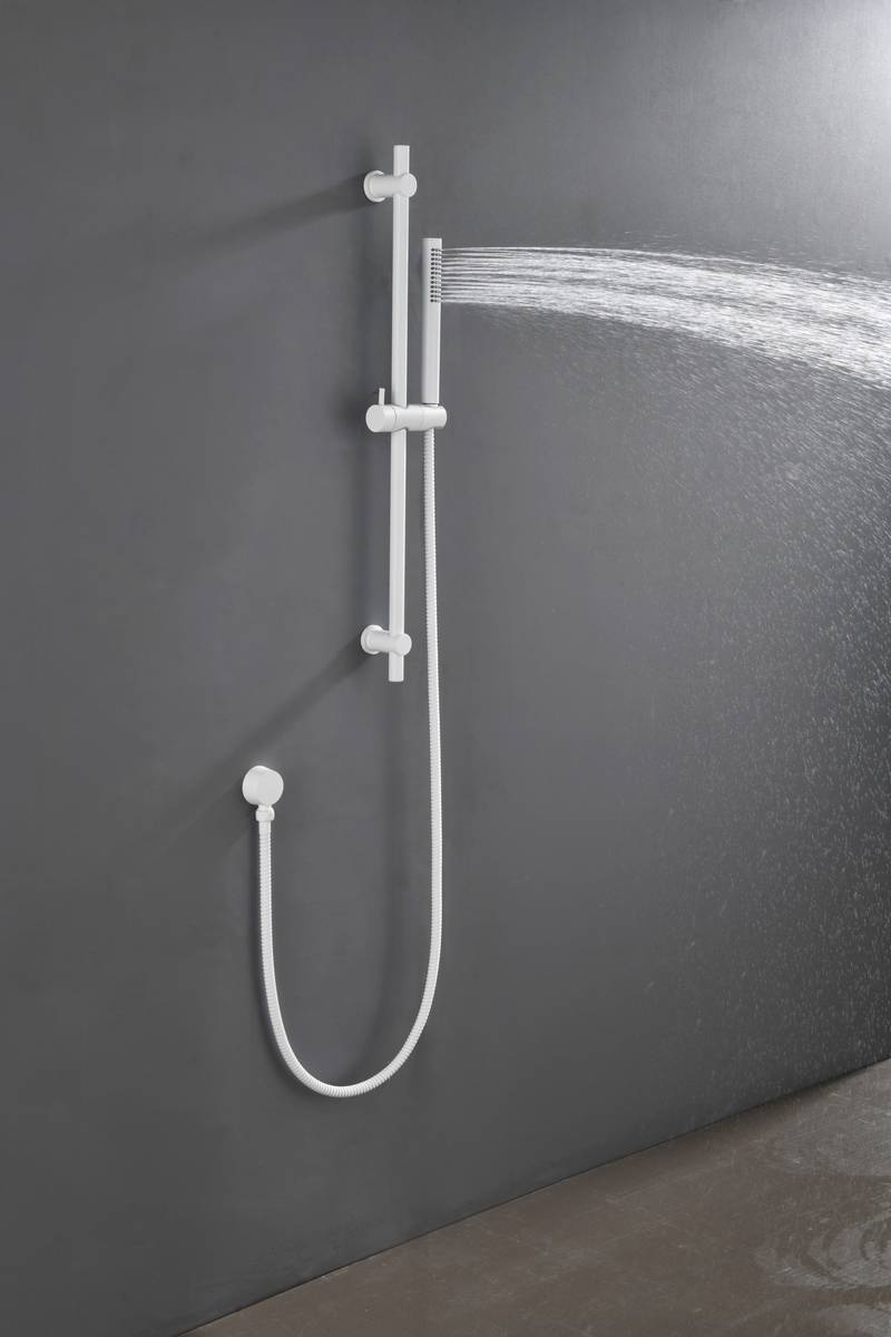 Shower Safe Slide Bar with Handheld Shower Head