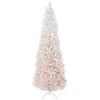 Charming Pink & White Pencil Christmas Tree