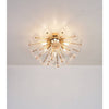 Sparkling Gold Burst Ceiling Light