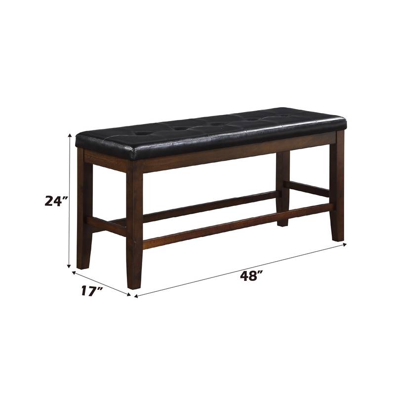 Urban Black Counter Bench