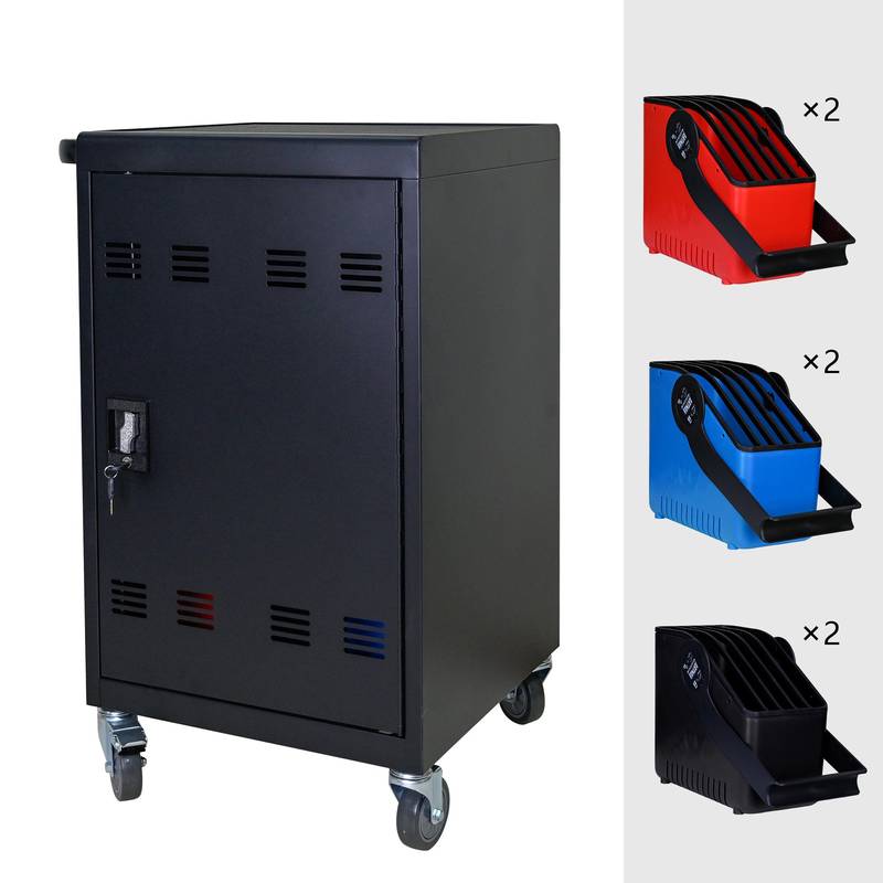 SmartCharge Tablet Trolley with Cable Organizers