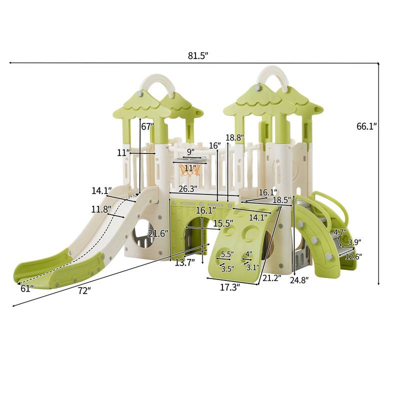 Adventure Slide and Climber Fun Set