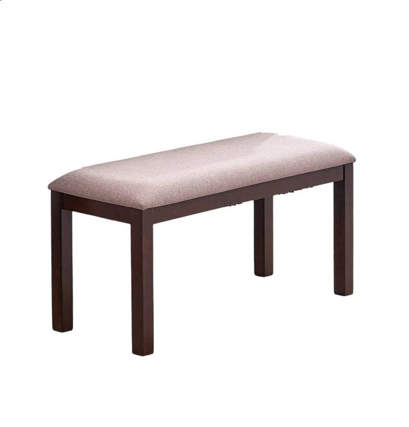 Charming Cherry Upholstered Dining Bench