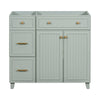 Stylish Green Bathroom Vanity Cabinet