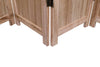 Natural Wood Folding Room Divider