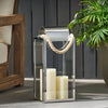 Shimmering Steel Lantern