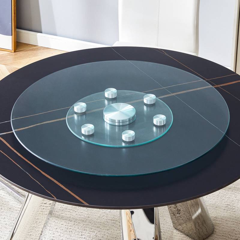 Spinning Glass Display Stand
