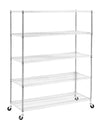 Maxi-Shelf Pro: Heavy-Duty Adjustable Wheel Racks