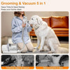 Pet Grooming Magic: Powerful Vacuum & Grooming Kit for Happy Pups and Kitties