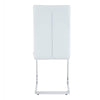 Chic White Curve Dining Chairs - Set of 4