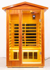 Cozy Khaya Wood Duo Outdoor Sauna