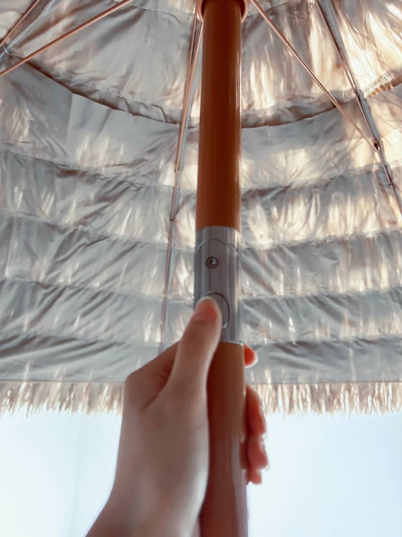 Tropical Tiki Hut Umbrella