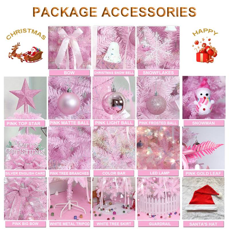 Blush Holiday Bliss Tree