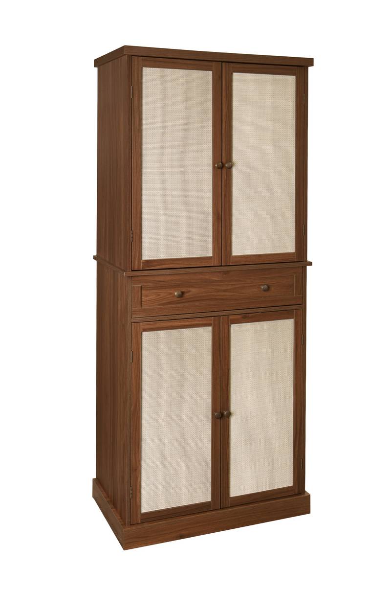 Versatile Storage Cabinet with Adjustable Shelves and Drawer