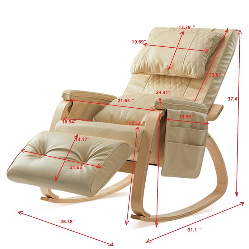 Cozy Comfort Rocking Massage Chair