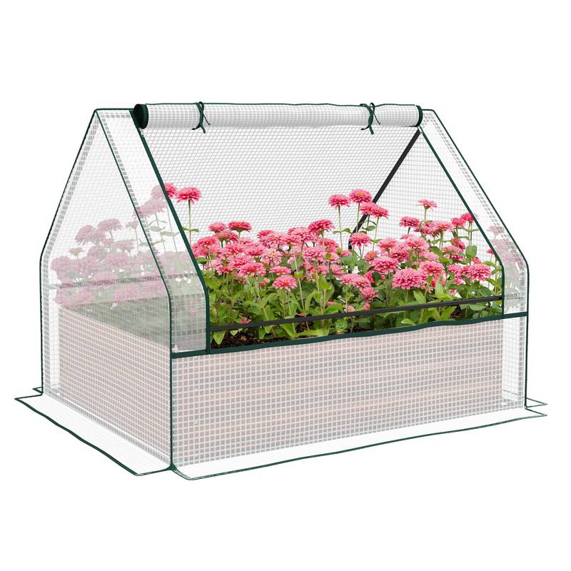 Garden Buddy Planter with Cozy Greenhouse Cover