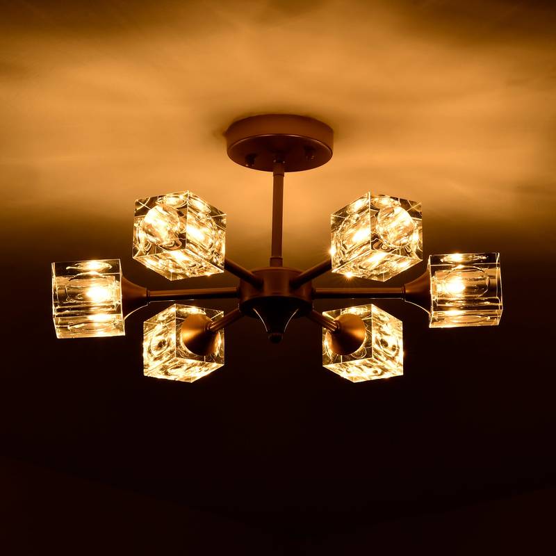 Glam Crystal Pendant Light