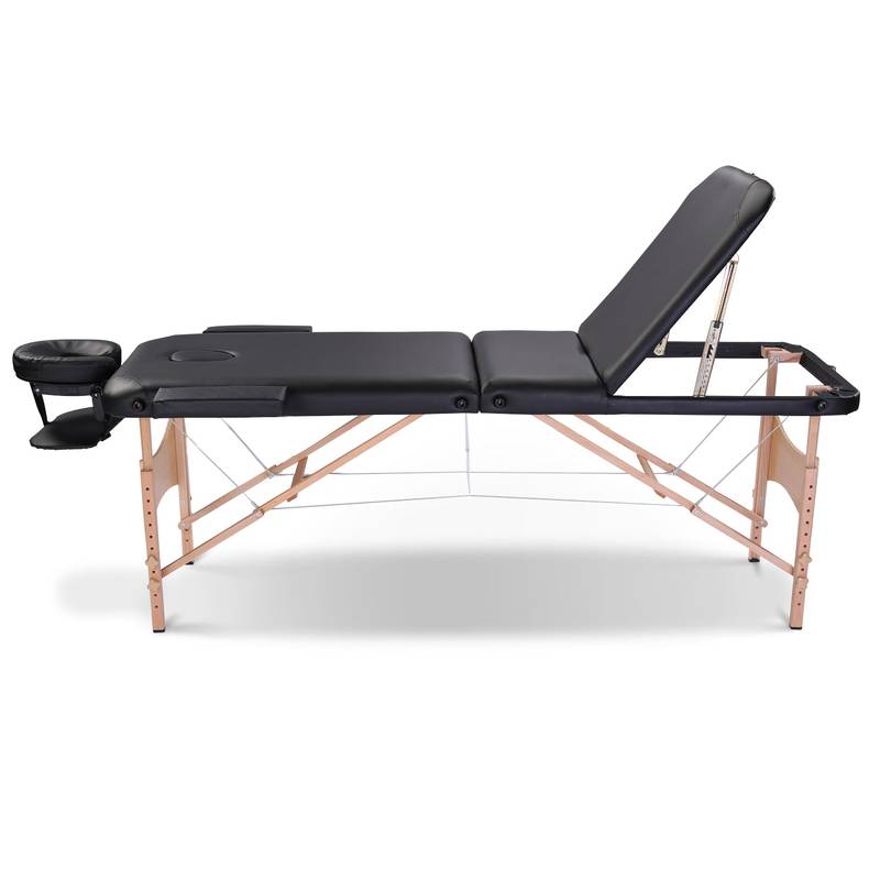 Spa on the Go: Adjustable Portable Massage Bed with Carrying Case