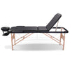 Spa on the Go: Adjustable Portable Massage Bed with Carrying Case