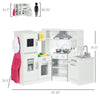 Qaba Kids' Wooden Play Kitchen Set - Pretend Chef's Dream