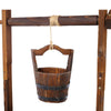 Charming Rustic Wishing Well Planter for Outdoor Spaces