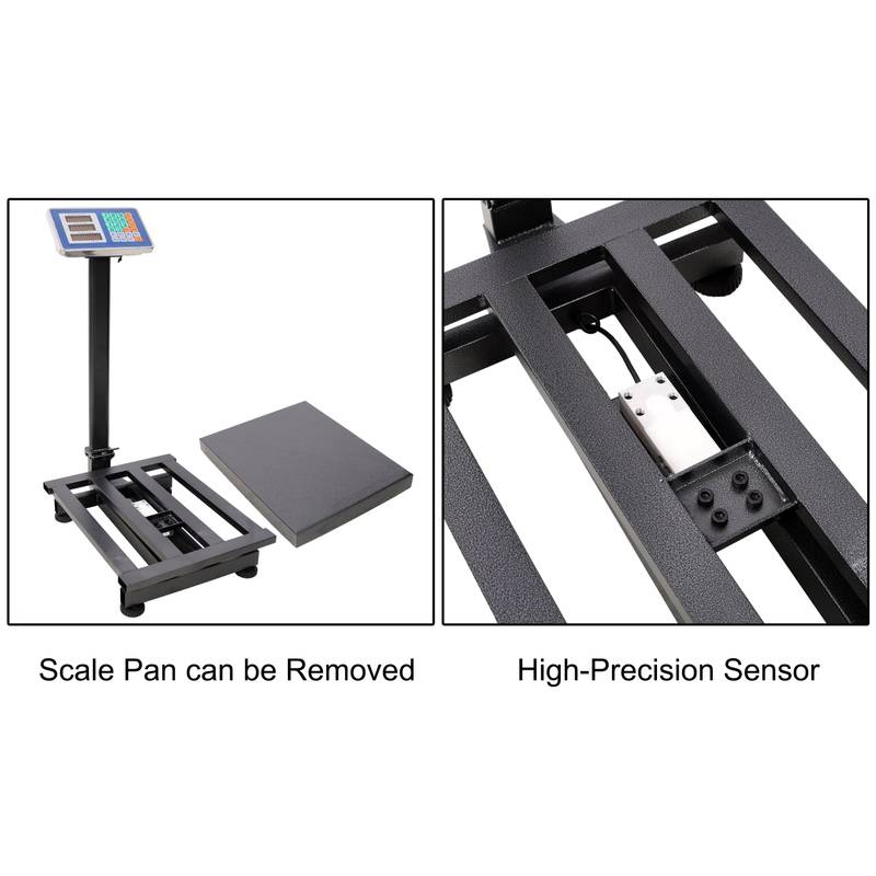 Smart Weight Scale: Accurate Floor Platform with Price Calculator