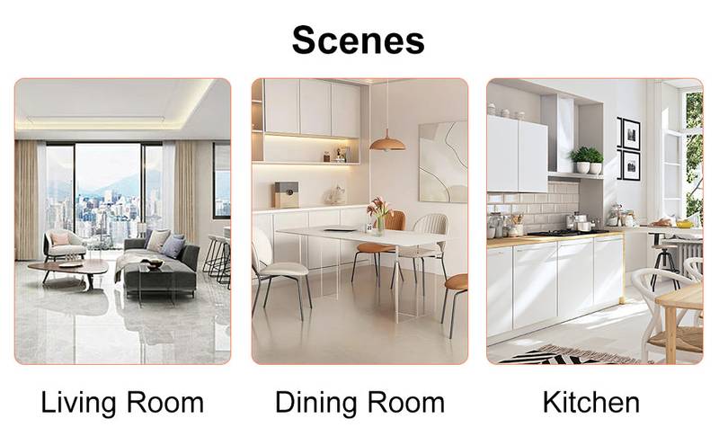 Chic White Dining Chair Set
