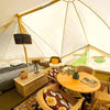 Spacious Canvas Glamping Tent for Family Adventures