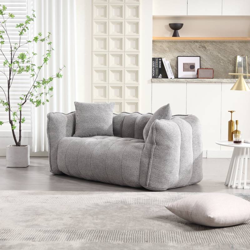 Cozy Double Beanbag Sofa