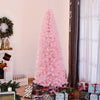 Pink Slim Douglas Fir Christmas Tree