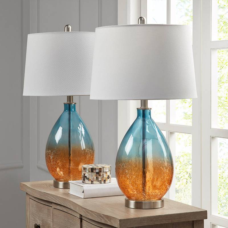 Ombre Glow Table Lamp Duo