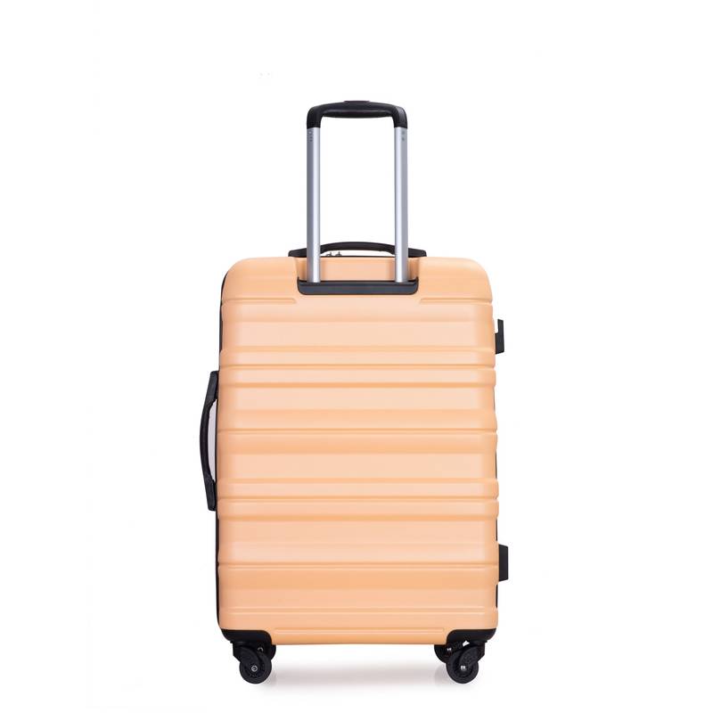 Peachy Traveler: Lightweight Expandable Luggage Set