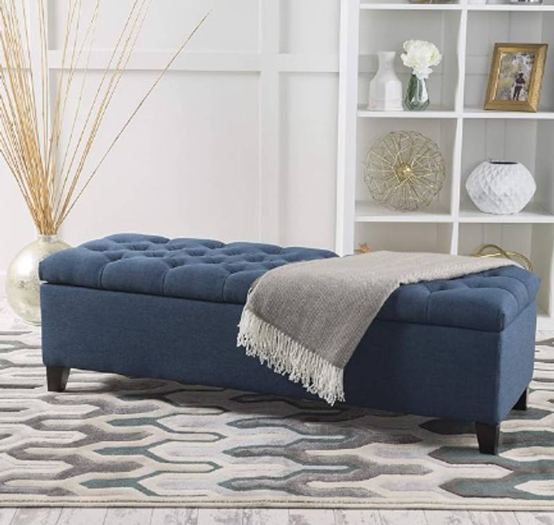 Clutter-Free Cozy Ottoman