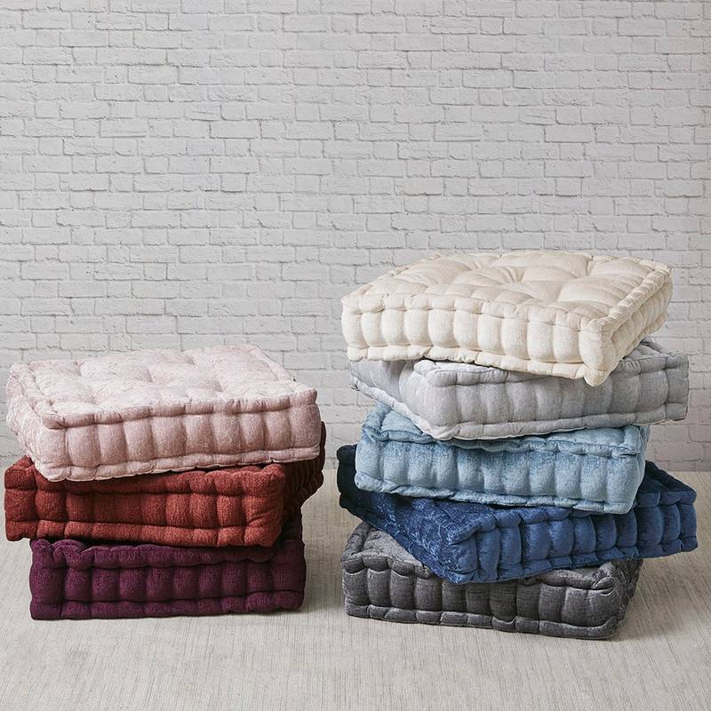 Cozy Chenille Floor Pillow