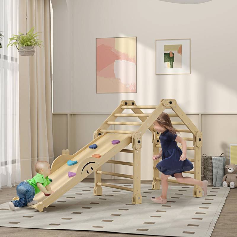 Adventure Playset: Colorful Indoor Climbing Fun for Toddlers