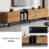 Sleek TV Stand with Ample Storage for Effortless Entertainment