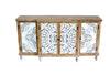 Charming Hollow-Carved Storage Cabinet